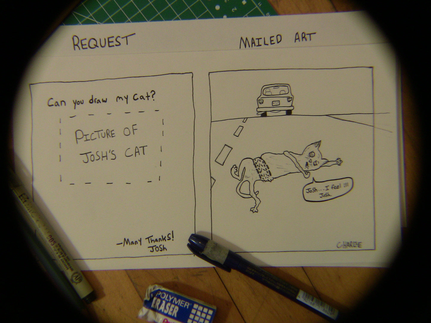 CHARLIE DRAWS YOUR REQUESTS (read description)