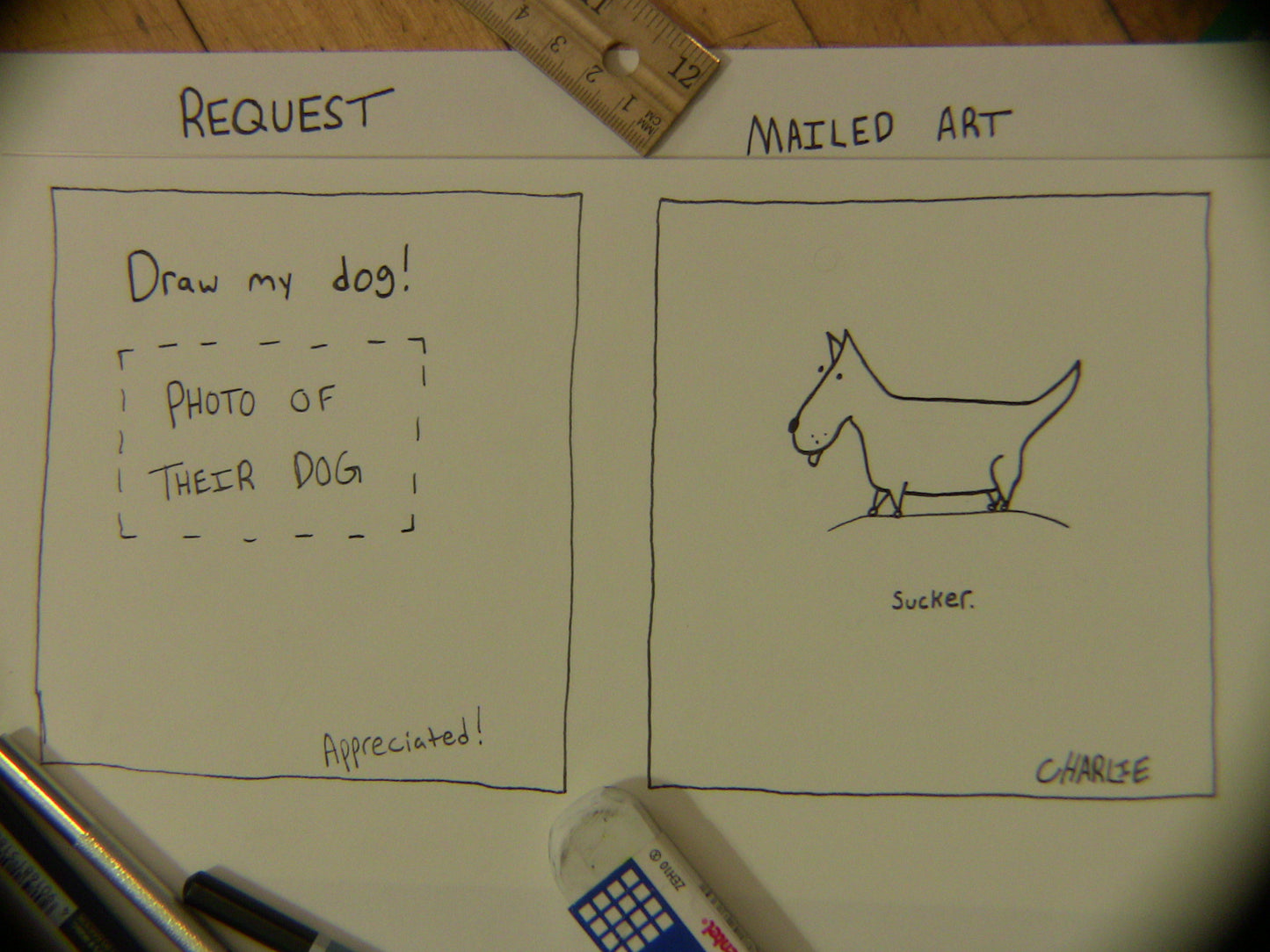 CHARLIE DRAWS YOUR REQUESTS (read description)